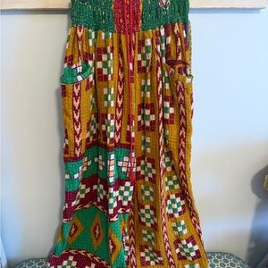 Colorful Wide Leg Pants